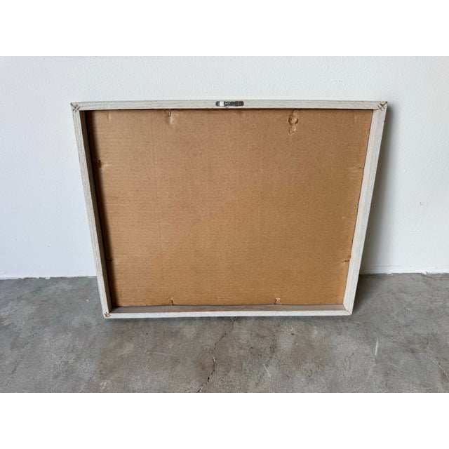 Vintage Expressionist Abstract Mixed Media Textured Paper Collage Artwork - Painting For Sale - Image 12 of 12