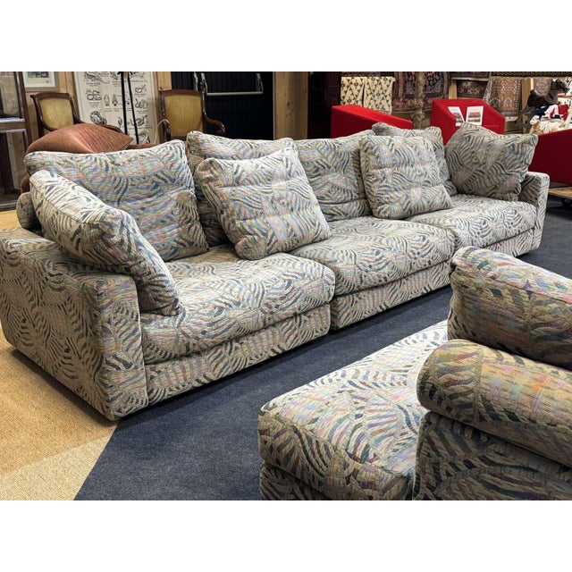 Modular Sofa from Roche Bobois, 1980s, Set of 3 For Sale - Image 17 of 18