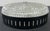 Vintage French Patterned Glass Flush Mount For Sale - Image 4 of 16