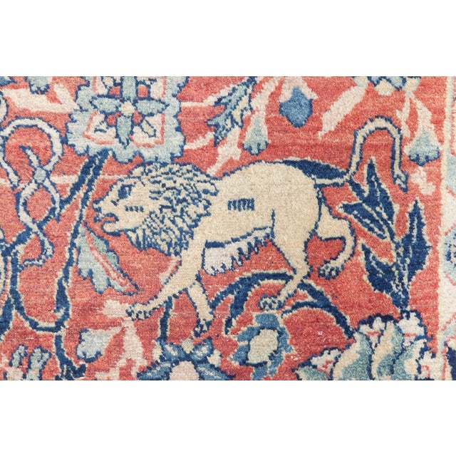 Persian Tabriz rugs like this are uniquely identifiable by the region specific and tribal identifiable designs, patterns...