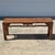 This is a traditional Asian style carved elm wood bench that measures 46” long, 11.75” deep, and 19” tall. It can be used...