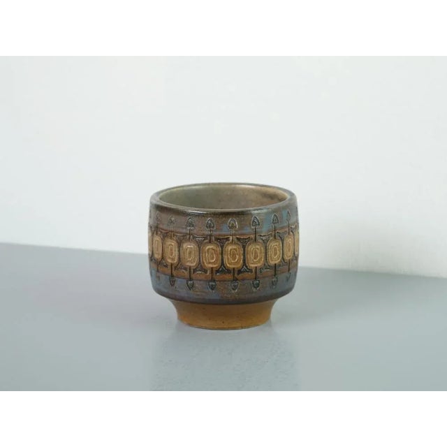 Mid-Century Modern Mid-Century Bowl by Ulla Winblad for Alingsås Keramik, 1960s For Sale - Image 3 of 11