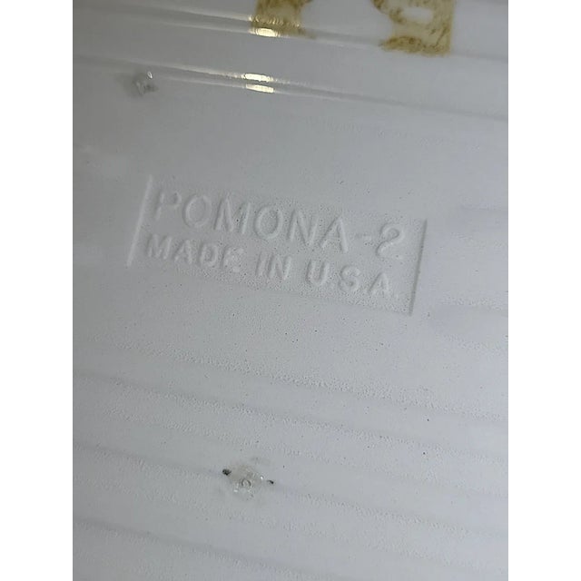 Antique White Vintage Poodle Ceramic Tile 1950s Wall Art For Sale - Image 8 of 8