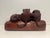 Asian 1960's Vintage Nikko, Japan Hand-Carved Wooden "Three Wise Monkeys" Figurine For Sale - Image 3 of 9