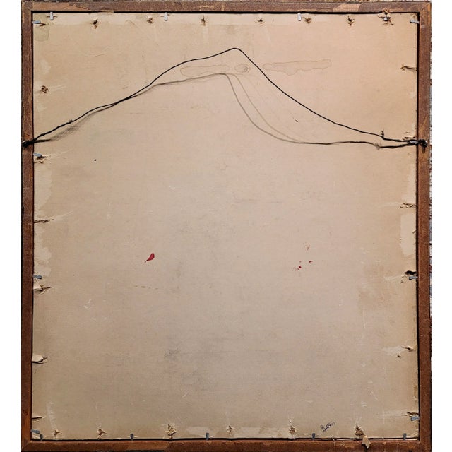 Glenn Crawford Sheffer- Nude Nymph W/ Dragon-Original 1920s Art Deco Painting For Sale - Image 11 of 12