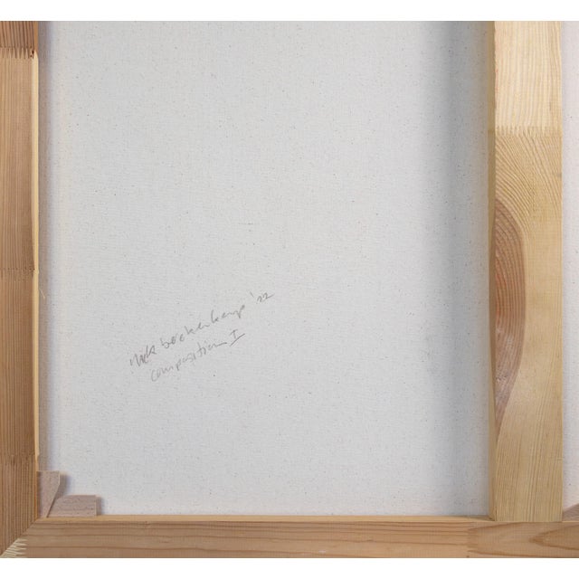 Early 21st Century Dick Berckenkamp, Composition I (I Guess I Just Feel Like), Acrylic on Canvas For Sale - Image 5 of 6