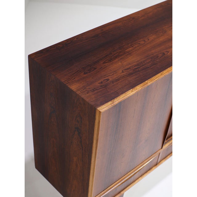Highboard with Bar Section in Rosewood by E. W. Bach for Sejling Skabe, Denmark, 1960s For Sale - Image 18 of 18