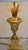 Hollywood Regency Brass Table Lamp with Fabric Shade from Unbekannt, 1970s For Sale - Image 10 of 11