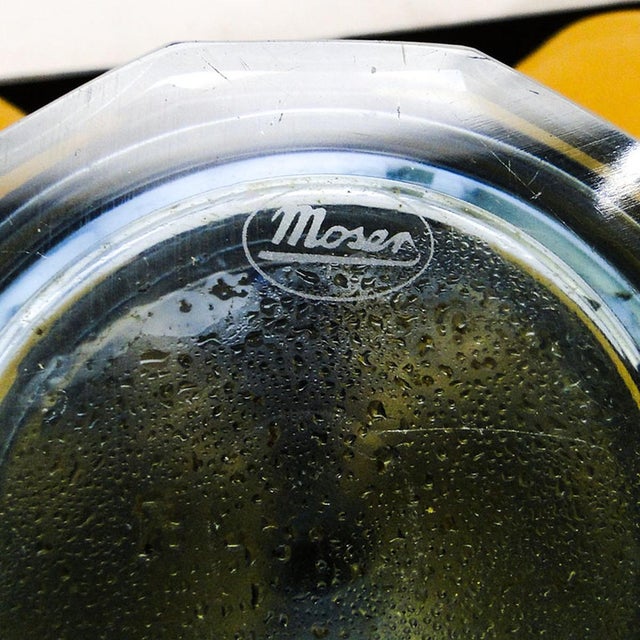 1930s Art Deco Carafe from Moser, Czechoslovakia, 1930s For Sale - Image 5 of 14