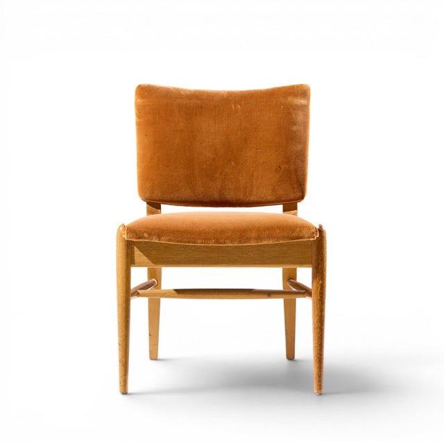 Mid 20th Century John Keal for Brown Saltman Mid Century Bleached Mahogany Dining Chairs - Set of 6 For Sale - Image 5 of 17