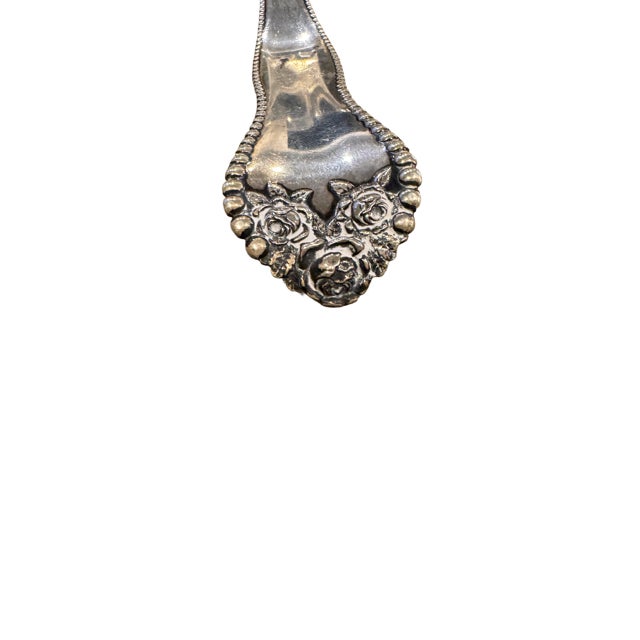 American Antique Gorham "Lancaster" Sterling Silver Soup Ladle. Monogram of "L De L" For Sale - Image 3 of 7