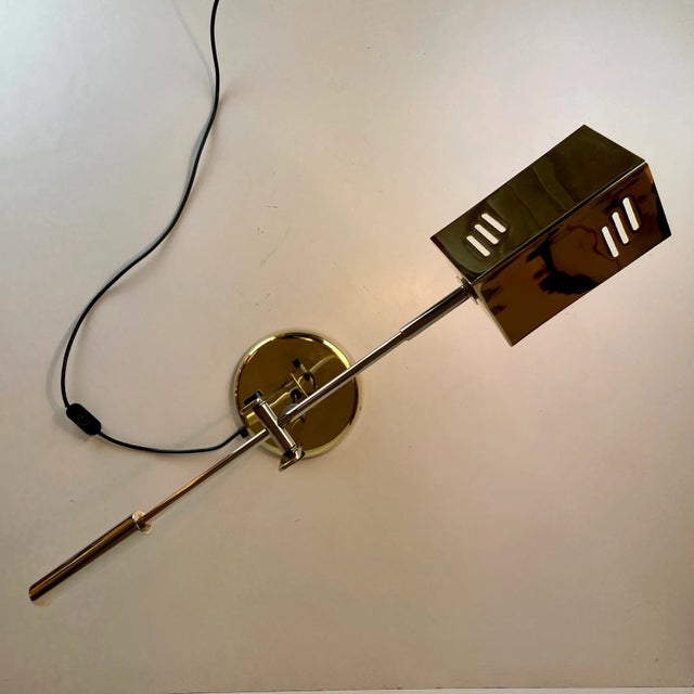 Italian Articulated Desk Lamp, 1980s For Sale - Image 9 of 12
