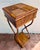 Boho Chic Vintage Bamboo and Rattan Plant Stand/ Side Table For Sale - Image 3 of 11