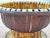 Vintage Bamboo and Rattan Hand Woven Pedestal Centerpiece For Sale - Image 10 of 10