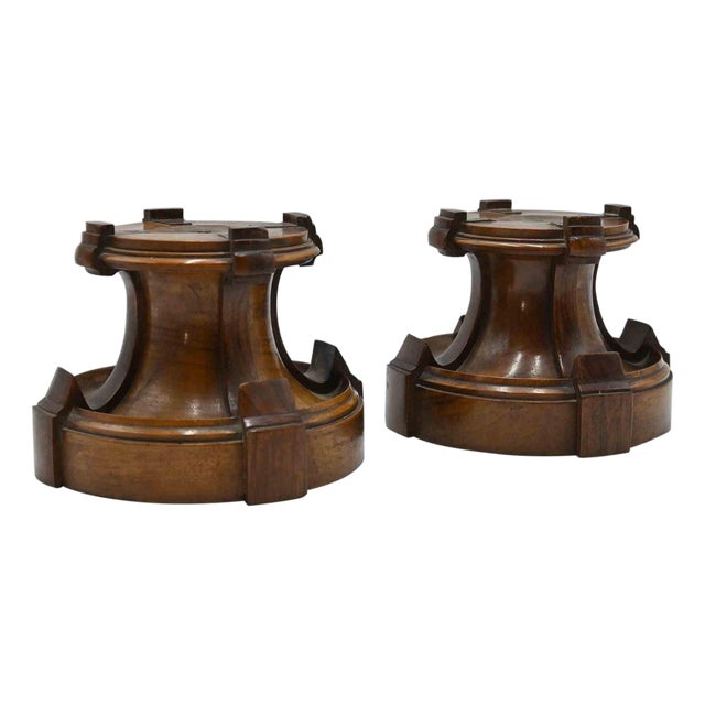 Italian Florentine Wooden Bases, 19th Century For Sale