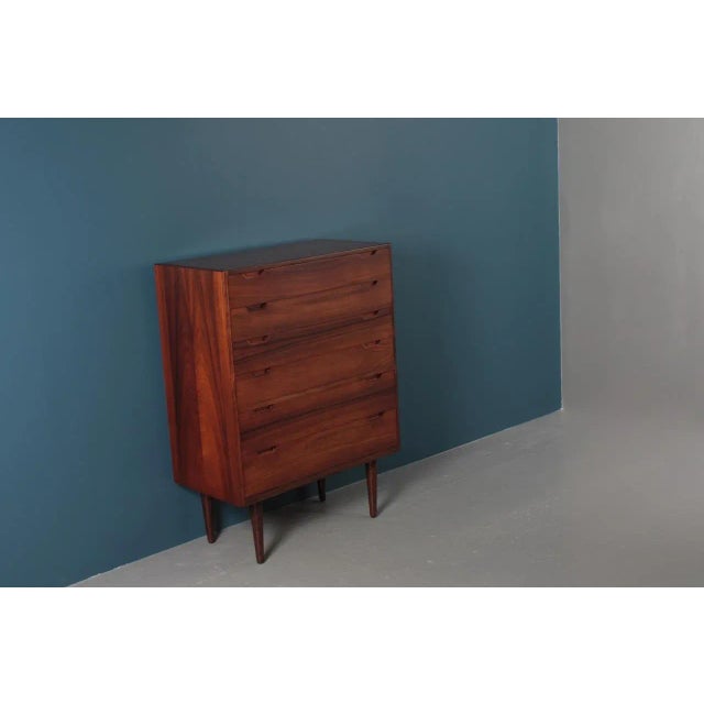 Mid-Century Danish Rosewood Dresser by Svend Langkilde for Langkilde, 1960s For Sale - Image 12 of 15
