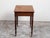 English English 19th Century Mahogany Table with Compartment, Drawer and Reeded Legs For Sale - Image 3 of 12
