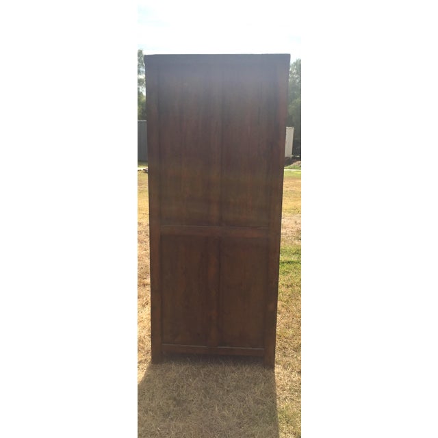 Narrow Linen Honey Finish Chairish