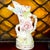 This unique 1950s porcelain vase is a cherished heirloom from the seller's grandfather. It features a striking multi-spout...