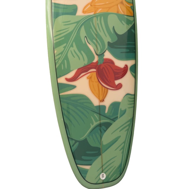 Transitional Designer Wall Art the Beverly Hills Hotel Iconic Banana Leaf Surfboard – Dorchester Collection For Sale - Image 3 of 9