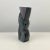 Black John Bergen 1993 Signed Black and White Postmodern Vase For Sale - Image 8 of 13