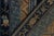 Navy Blue Antique Samarkand Art Deco Rug in Navy Blue With Medallions by Rug & Kilim For Sale - Image 8 of 8