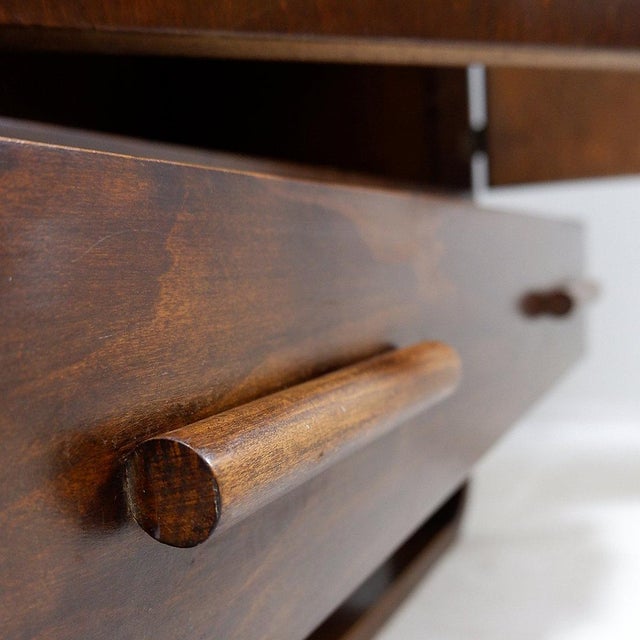 Vintage Art Deco Oak Cabinet, 1930s For Sale - Image 12 of 16