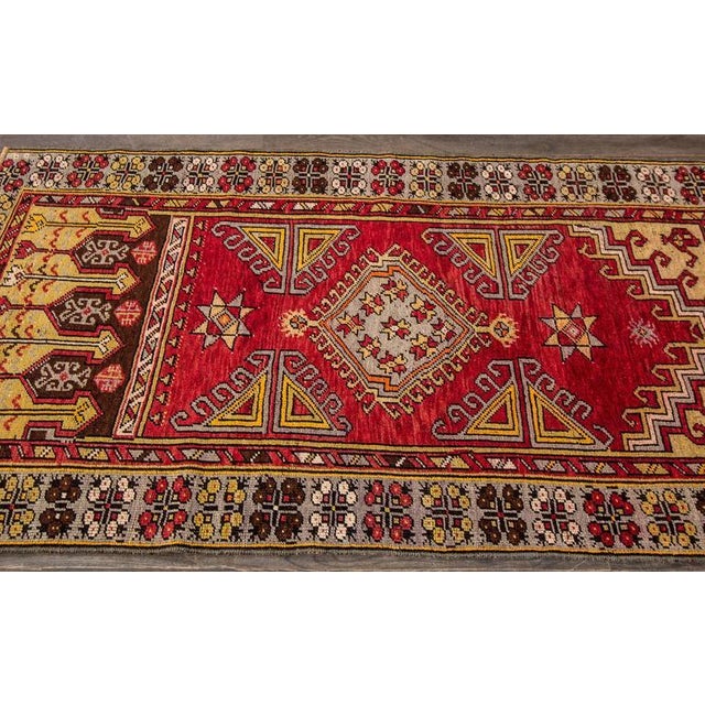 Textile Doris Leslie Blau Vintage Striped Light Beige Hand-Knotted Wool Rug For Sale - Image 7 of 7