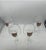 A charming set of four vintage stemmed wine glasses featuring beautifully detailed fox portraits. With their classic...
