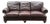 Hickory Galleries by Wesley Hall Rolled Arm Leather Sofa For Sale