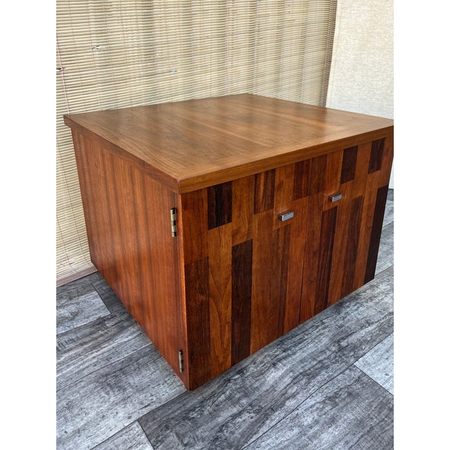 1970s Mid-Century Modern Brutalist-Inspired Side Table by Lane Furniture. Early 1970s For Sale - Image 5 of 18