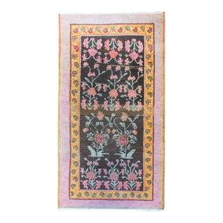 Early 20th Century Central Asian Khotan Rug For Sale