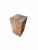 Contemporary Teak Wood Pedestal Crafted in Java, Indonesia For Sale - Image 3 of 6