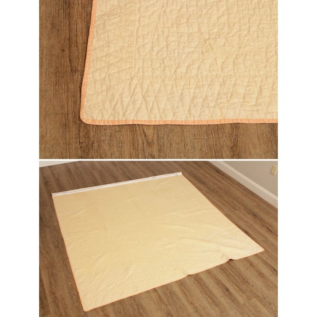 Vintage 'Broken Star' Pattern Quilt For Sale - Image 12 of 13