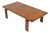 Solid Teak Coffee Table For Sale