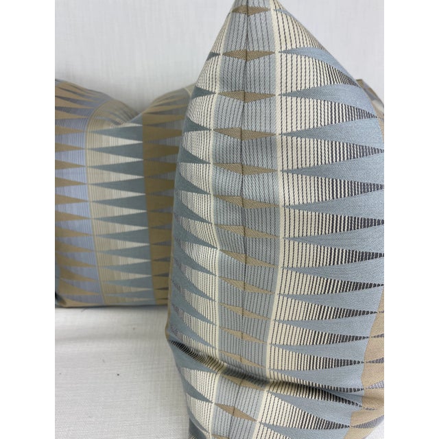 Osborne & Little Osborne &Little “Joplin” in Ragtime 22” Pillows-A Pair For Sale - Image 4 of 6