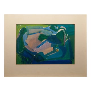 José Barceló Albaladejo, Abstract Composition, Acrylic Painting For Sale