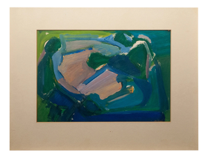 José Barceló Albaladejo, Abstract Composition, Acrylic Painting