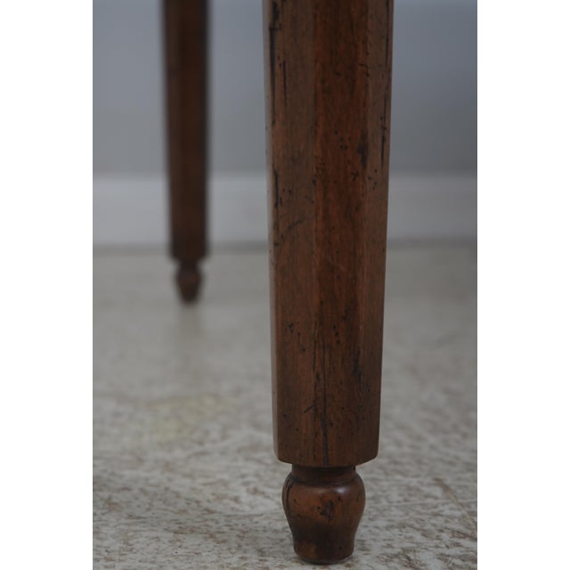 Guy Chaddock Distressed Finish Dining Room Table For Sale - Image 9 of 12