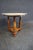 Wood Mid-Century Modern Travertine Side Table For Sale - Image 7 of 8