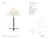 Ray Booth by Visual Comfort Signature Amaya 28" Table Lamp in Warm Iron and Dark Walnut with Linen Shade Designer: Ray...
