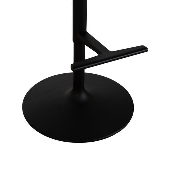 Nuez Leather Bar Stools from Andreu World, Set of 8 For Sale - Image 5 of 13