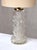 Cream Table Lamp in Glass and Silk by Henrik Blomqvist for Stilarmatur Tranås, Sweden, 1960s For Sale - Image 8 of 11