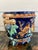 Antique Majolica Bird Planter Cache Pot Jardinière Cobalt Blue Wasmuël C1890 For Sale - Image 12 of 18