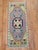 Vintage Zabihi Collection Funky Turkish Anatolian Mat Size Rug - 1'6" x 3'9" For Sale In New York - Image 6 of 6