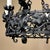 Antique Italian Hand-Forged Wrought Iron Chandelier For Sale - Image 11 of 15