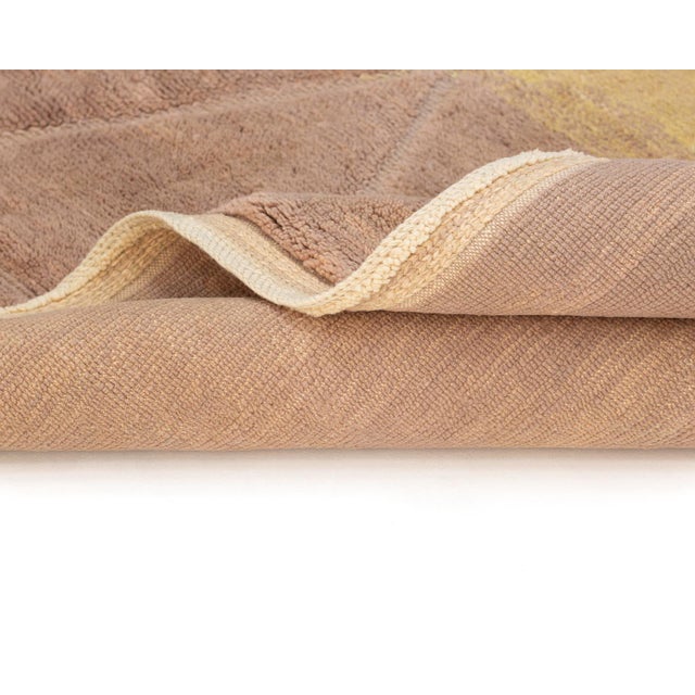 Early 21st Century Hand-Knotted Wool Rug by Azele Studio For Sale - Image 5 of 10