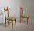 Wood Italian Side Chairs in Exotic Wood, 1950s, Set of 2 For Sale - Image 7 of 12