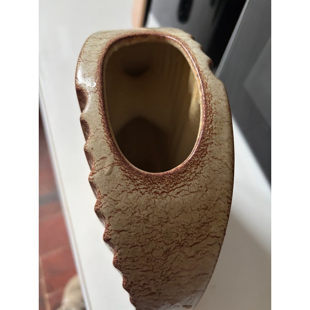 Ceramic Sculptural Ceramic Vase by Roberto Rigon for Bertoncello, Italy, 1960s For Sale - Image 7 of 11