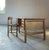 Single oak Børge Mogensen chair (Denmark) c.1950s. Iconic design featuring circular joinery details to chair back and...